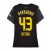 Maillot de foot Borussia Dortmund Jamie Bynoe-Gittens #43 Extérieur vêtements Femmes 2024-25 Manches Courtes